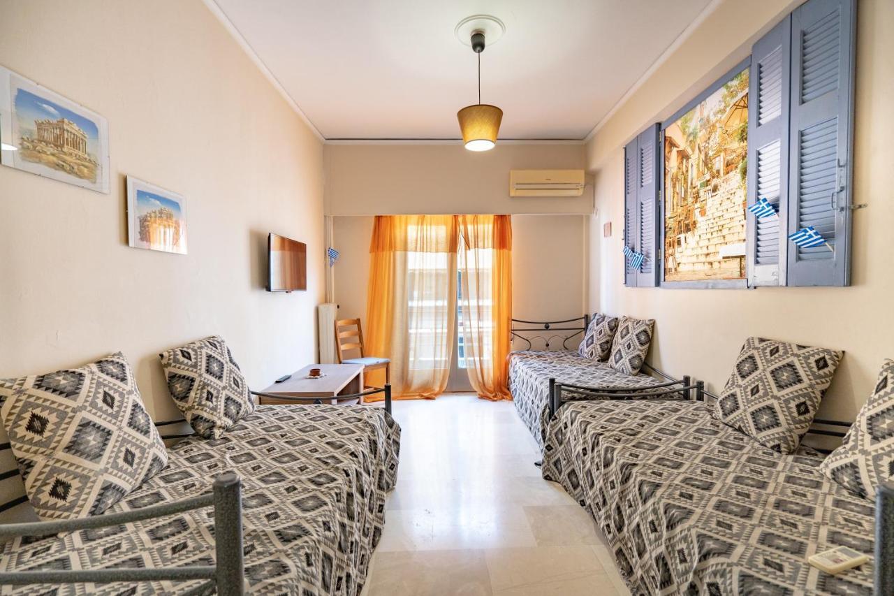 Acropolis Athens 1 Bedroom 6 Persons Apartment. Luaran gambar