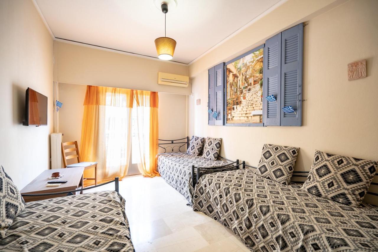 Acropolis Athens 1 Bedroom 6 Persons Apartment. Luaran gambar